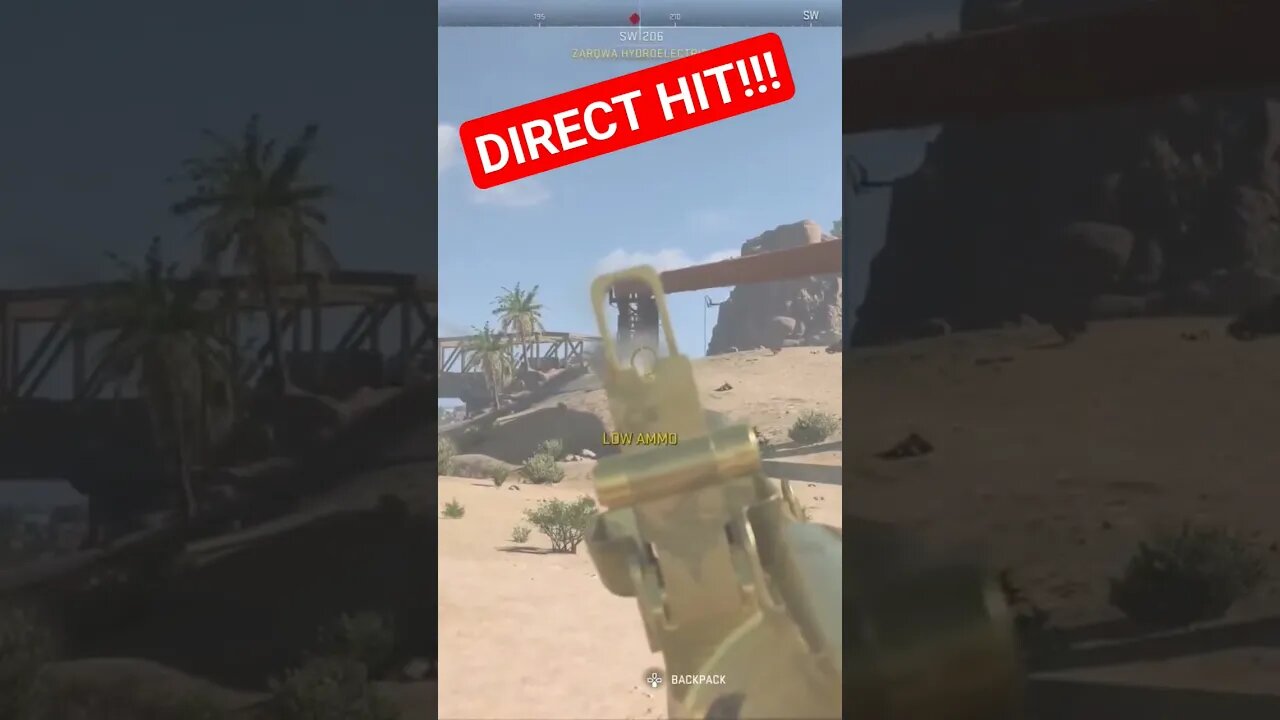 DIRECT HIT!!! #callofduty #youtube #warzone #callofdutymodernwarfare2 #shortsyoutube