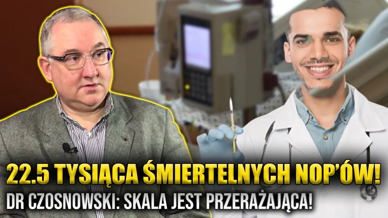 Przerażająca liczba ŚMI**TELNYCH NOP'ÓW! Dr Czosnowski: Skala jest ogromna \\ Polska.LIVE