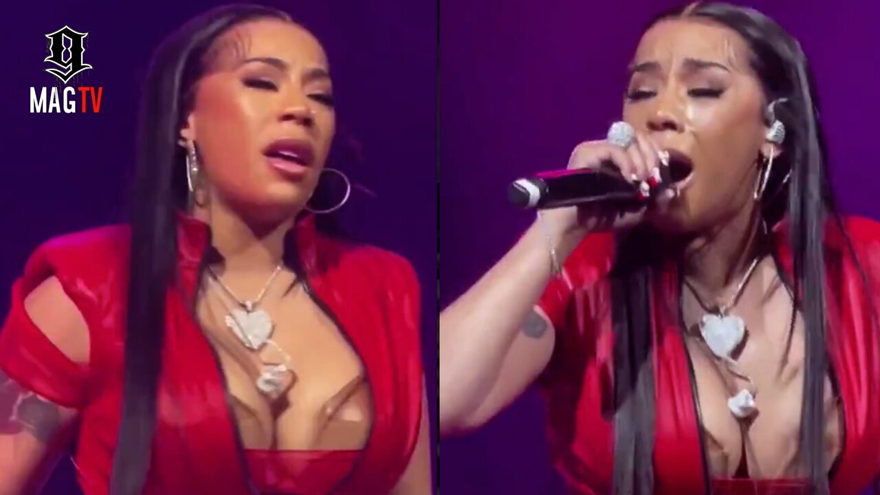 Keyshia Cole Goes Viral After Fans Suspect She Was Crying Over Breakup With Hunxho! 💔