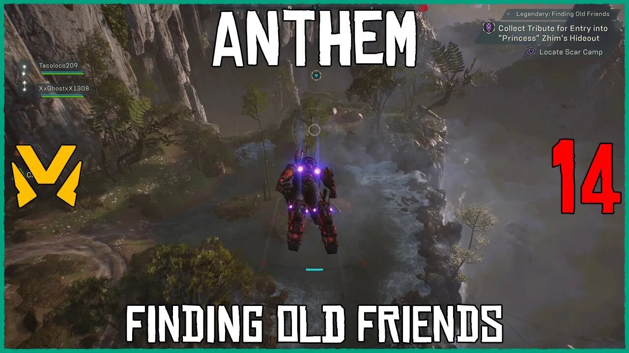 Anthem Xbox One X Gameplay - Group Legendary Mission: Finding Old Friends. Ranger Javelin 1080p