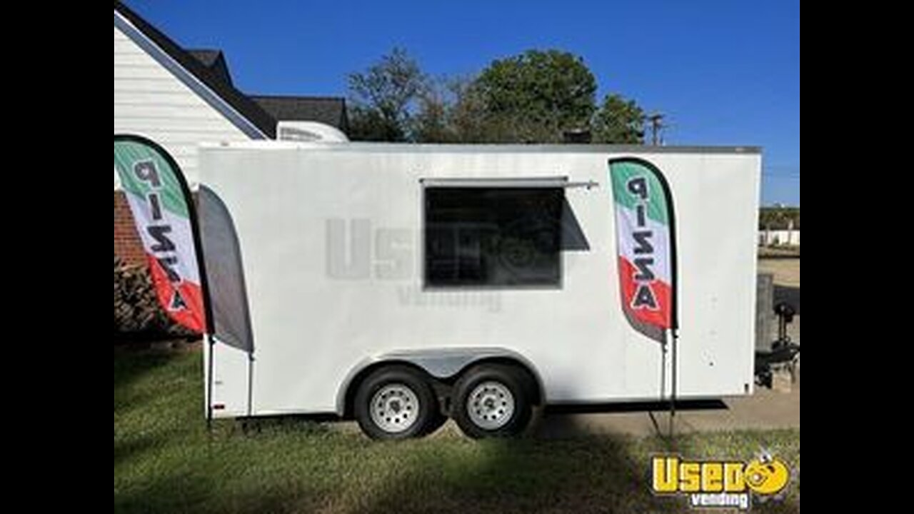 Clean 2022 - 8.5' x 16' Wood-Fired Pizza Concession Trailer | Mobile Pizzeria for Sale in Texas