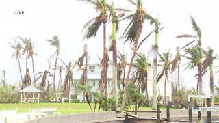 Tracking Nicole in Pine Island