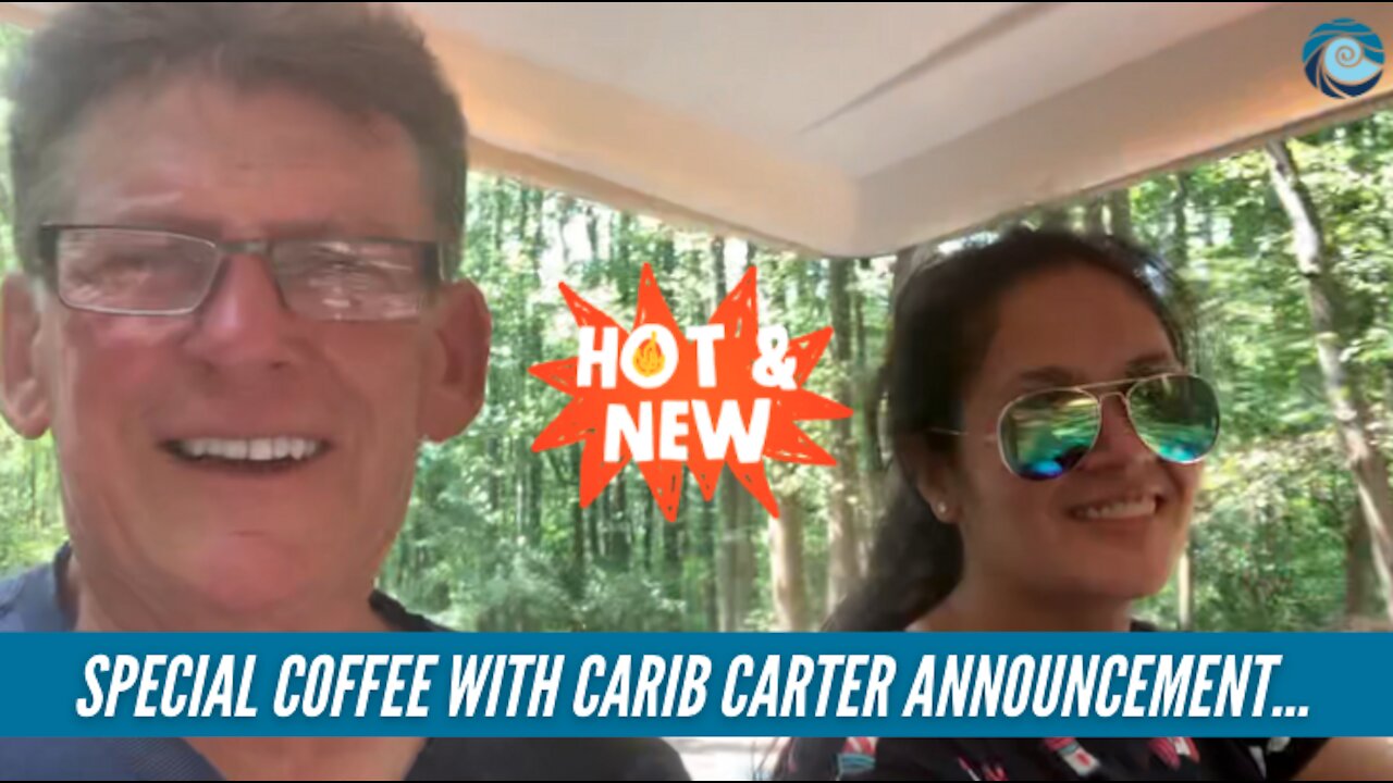 Special Coffee With Carib Carter announcement…