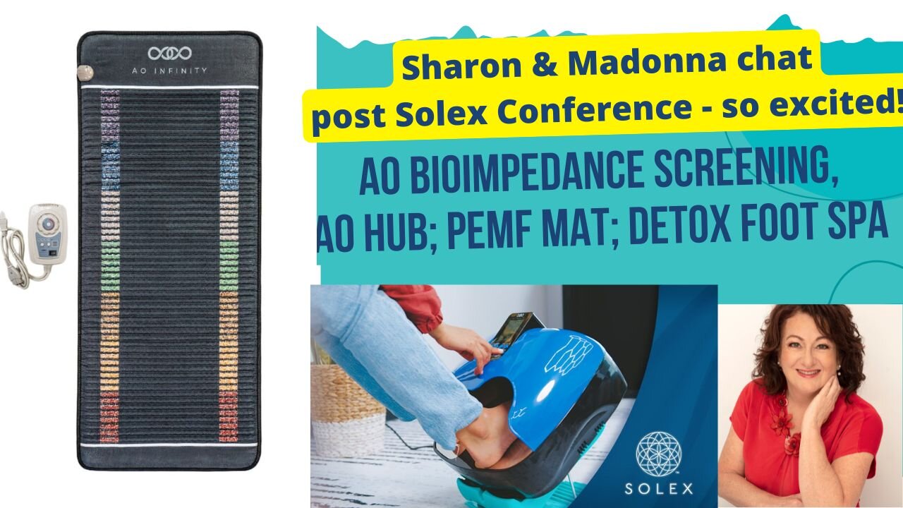 Solex QLA Sharon - what Sharon uses in daily life &most excited for future!! #health #bioresonance