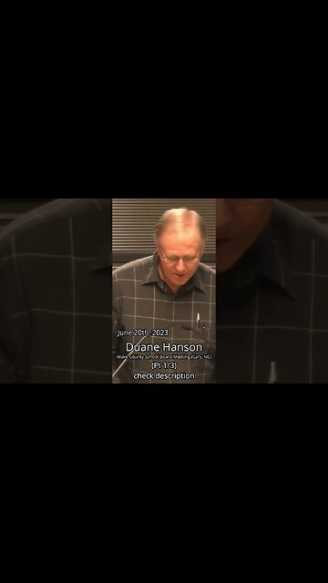 (1/3) Duane Hanson Public Comment (06-20-2023) #shorts #shortsfeed #news #politics #school