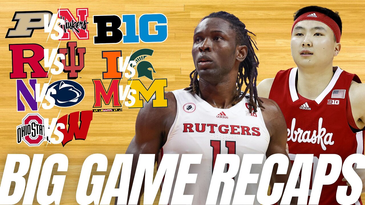 Big Ten Basketball Podcast: Purdue gets upset | Ohio St vs Wisconsin Instant Reaction