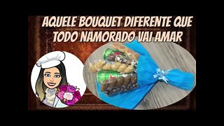 [TENDÊNCIA] BUQUÊ SALGADO | ESPECIAL DIA DOS NAMORADOS | Faça e Venda - Novidade é seu diferencial