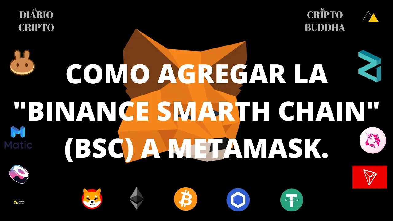 Agregar Red " BSC " (Binance Smarth Chain) a metamask facil y Rapido BOOOM!