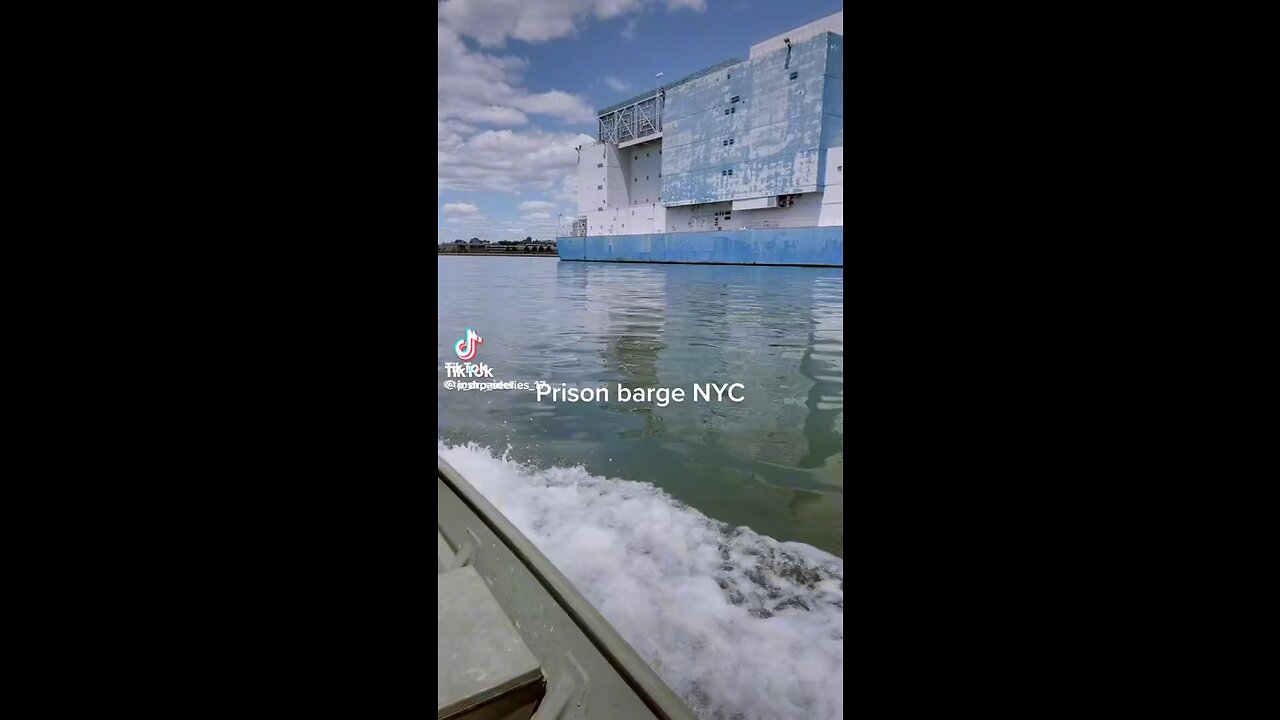 Prison barge in NYC