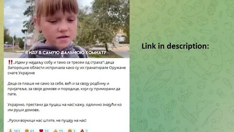 Ukraine, stop shooting at us! Children of the Zaporozhye describe life under Ukrainian shells