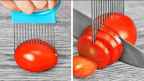 How To Peel And Cut Vegetables And Fruits 🍅🥒 Cut And Slice Food Easier Than Ever