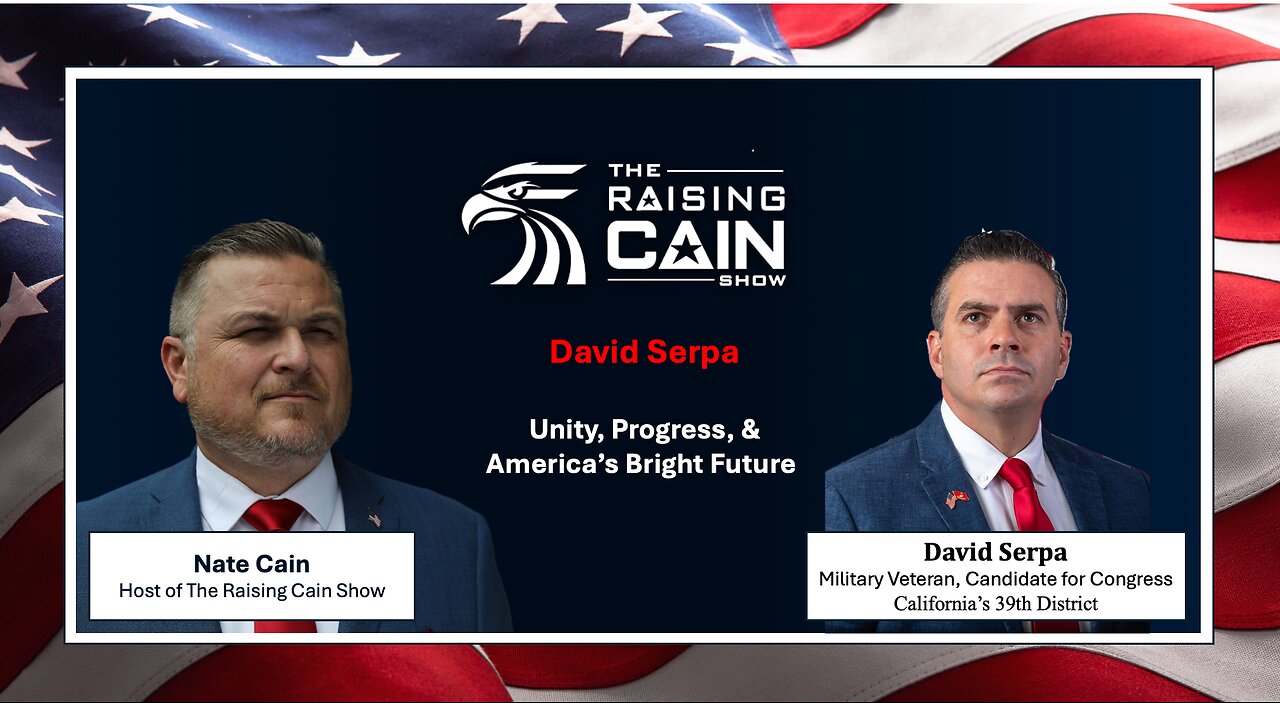 πΊπΈ David Serpa for Congress: Unity, Progress, and America's Bright Future ππ‘
