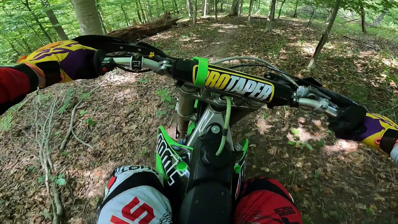 Testing out Mason's 2006 Kawasaki KX250 (RARE GEM)