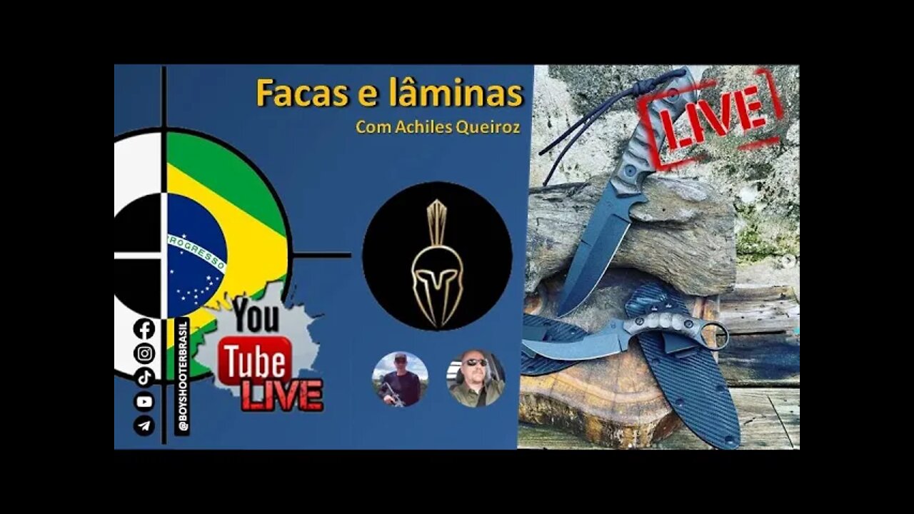 LIVE: Facas e Lâminas - com Achiles Queiroz