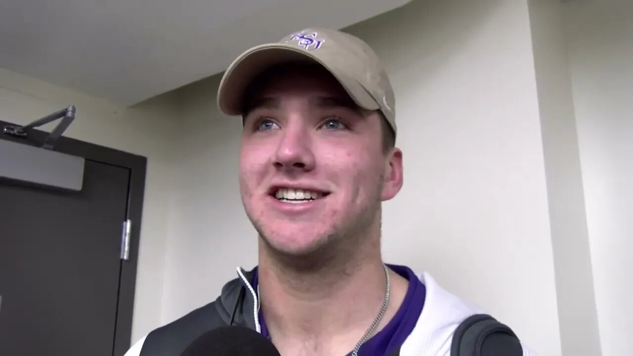 Kansas State Football | Ben Sinnott Postgame Interview | K-State 48, West Virginia 31
