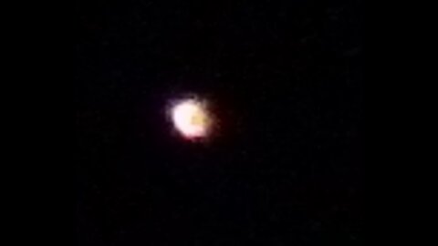 The UAP ufo over morongo valley