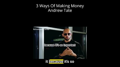 How to make money by Andrew Tate