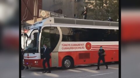 Συνοδεία Ερντογάν