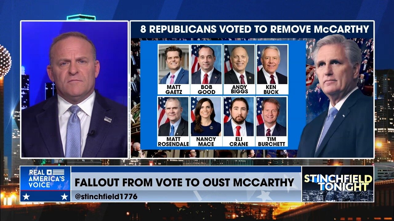 Stinchfield: McCarthy Sore Loser Tactics Show Why He Should Never Have Been Speaker