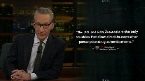 Watch Bill Maher Goes After Big Pharma in Shocking Monologue