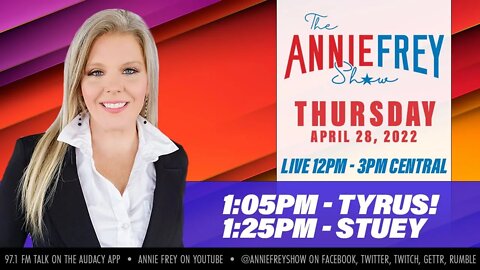 Culture Wars, Bullying, Johnny Depp & Amber Heard • Annie Frey Show 4/28/22