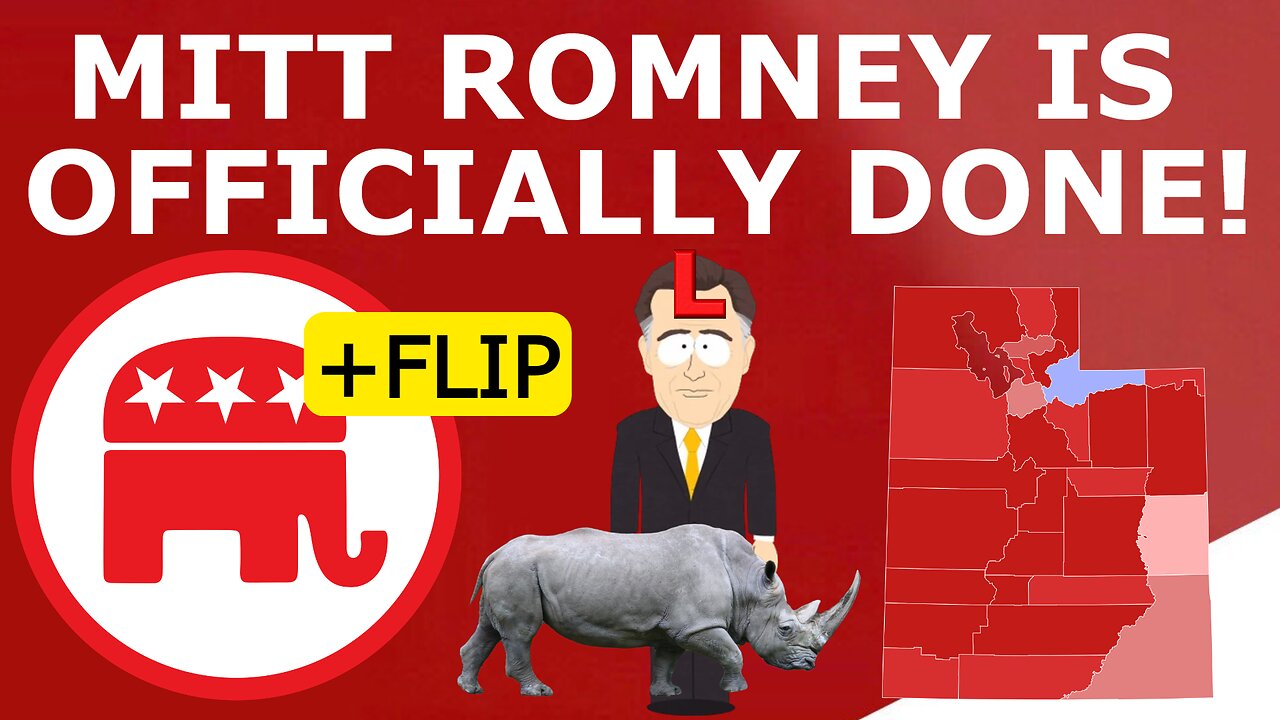 BREAKING: Mitt Romney to RETIRE from Senate, Flipping Utah from RINO to Republican