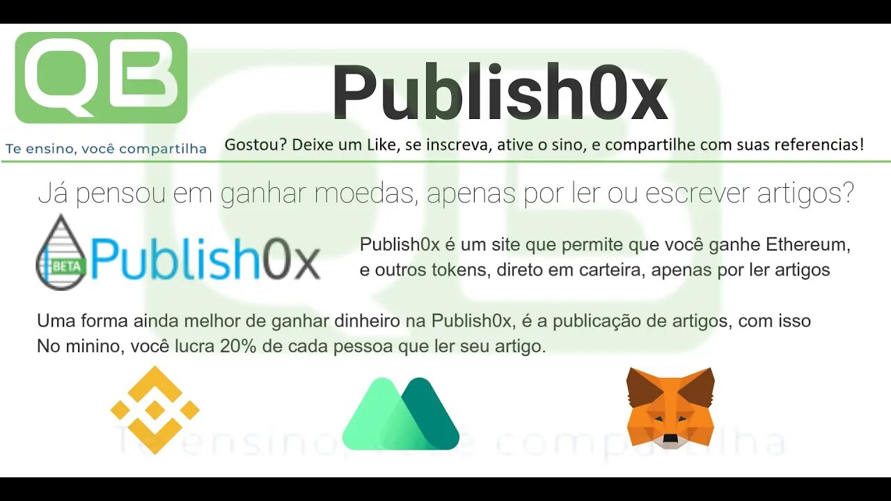 Faucet - Publish0x - Ganhe dinheiro para produzir e ler conteudo.