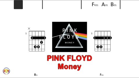 PINK FLOYD Money - (Chords & Lyrics like a Karaoke) HD