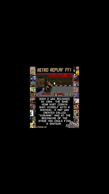 #RetroReplayFYI #doom2 #nirvana wow they really did Kurt Cobain dirty here.