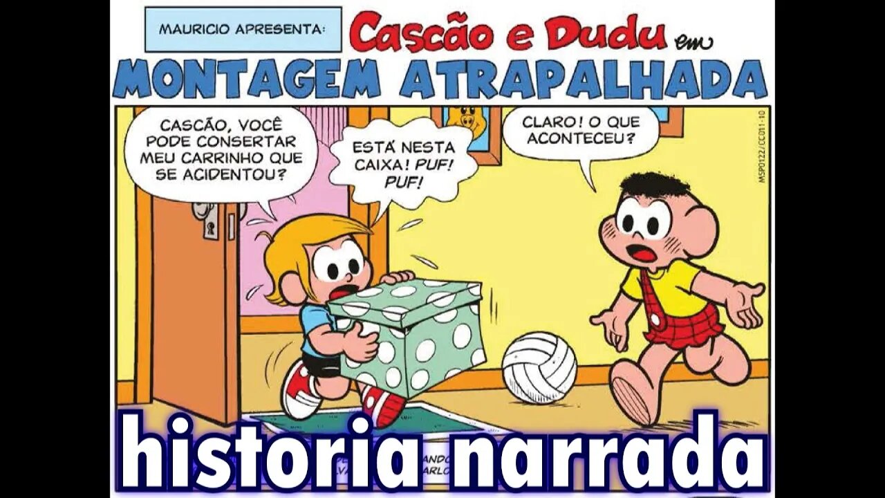 Cascão&Dudu em-Montagem atrapalhada | Gibis do Rapha