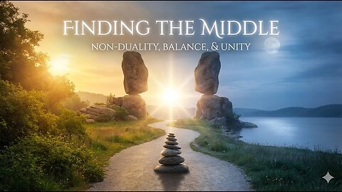 Finding THE MIDDLE: Non-Duality, Balance, and True Spiritual Unity