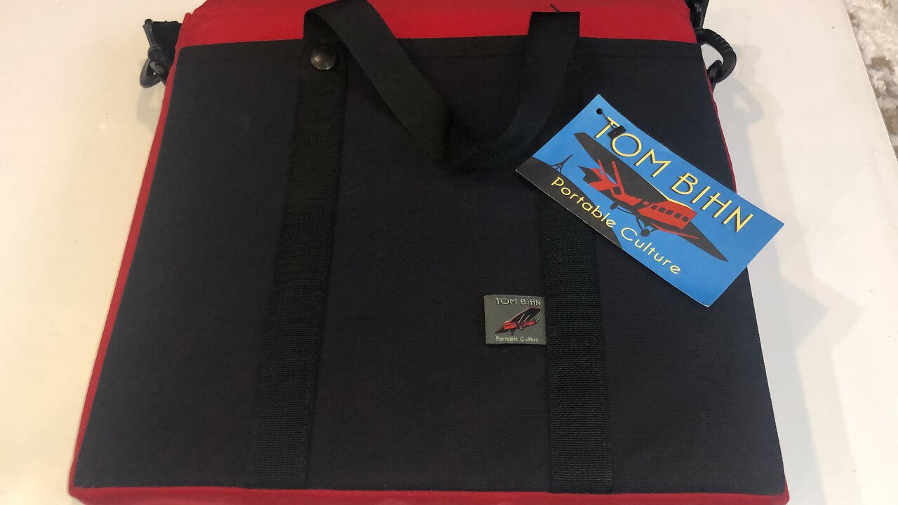 Look at @ Tom BiHn Portable Culture 5 Laptop Tablet Soft Bag