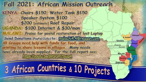 Africa Ministry Update November