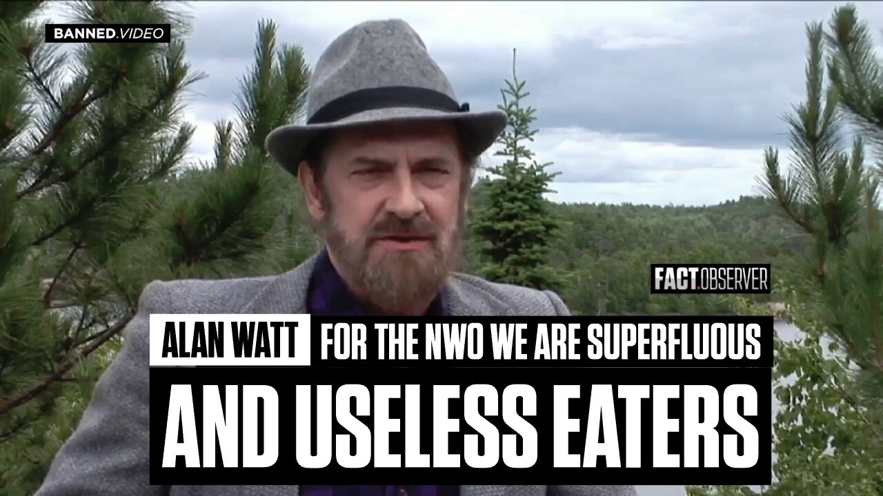 Alan Watt - For the NWO we are superfluous and useless eaters