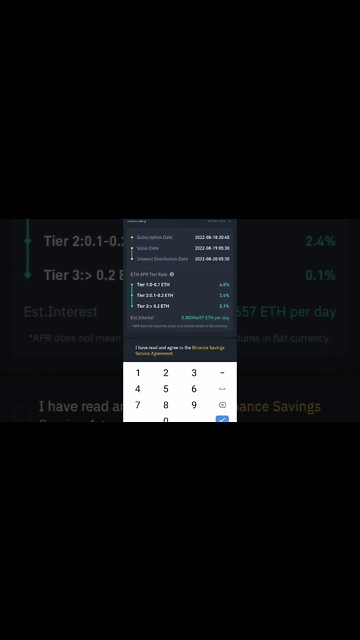 DOUBLE ETH WITH BINANCE SAVING #ethereum #ethstaking #altcoin #eth #ethmerge #ethereuminvestment