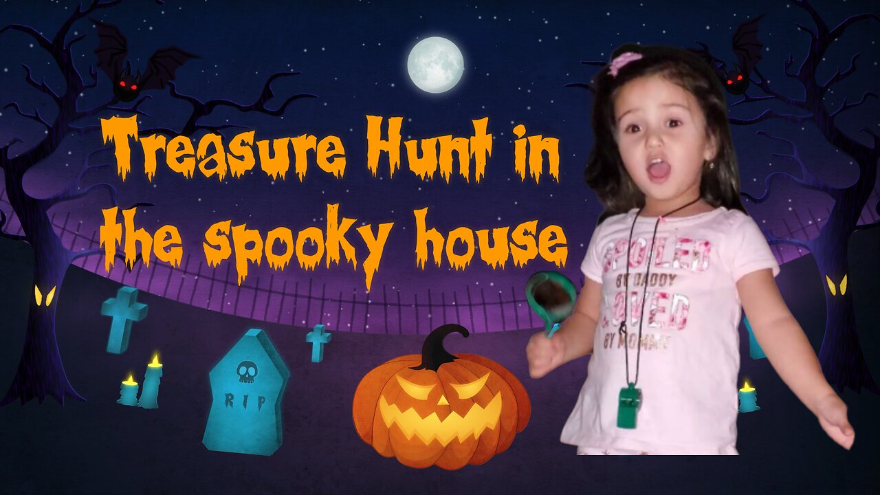 Going On A TREASURE HUNT in the spooky house with MAYA | LOTS OF HIDDEN TREASURES!!