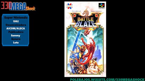 Jogo Completo 35 : Battle Blaze (Super Nintendo)