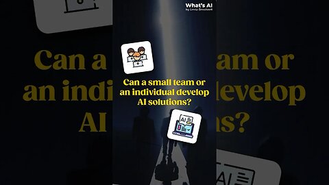 Can a single person build AI products?