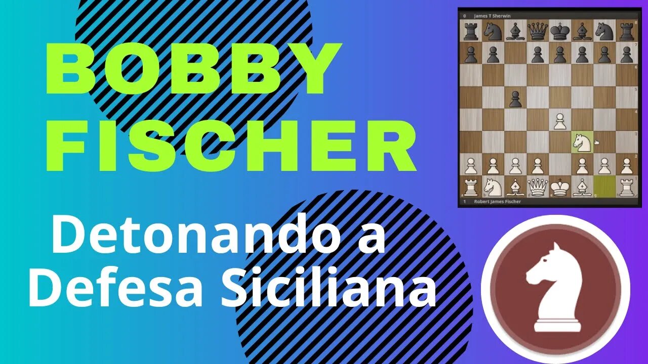 FISCHER DETONANDO A DEFESA SICILIANA - MINHAS 60 MELHORES PARTIDAS #Shorts