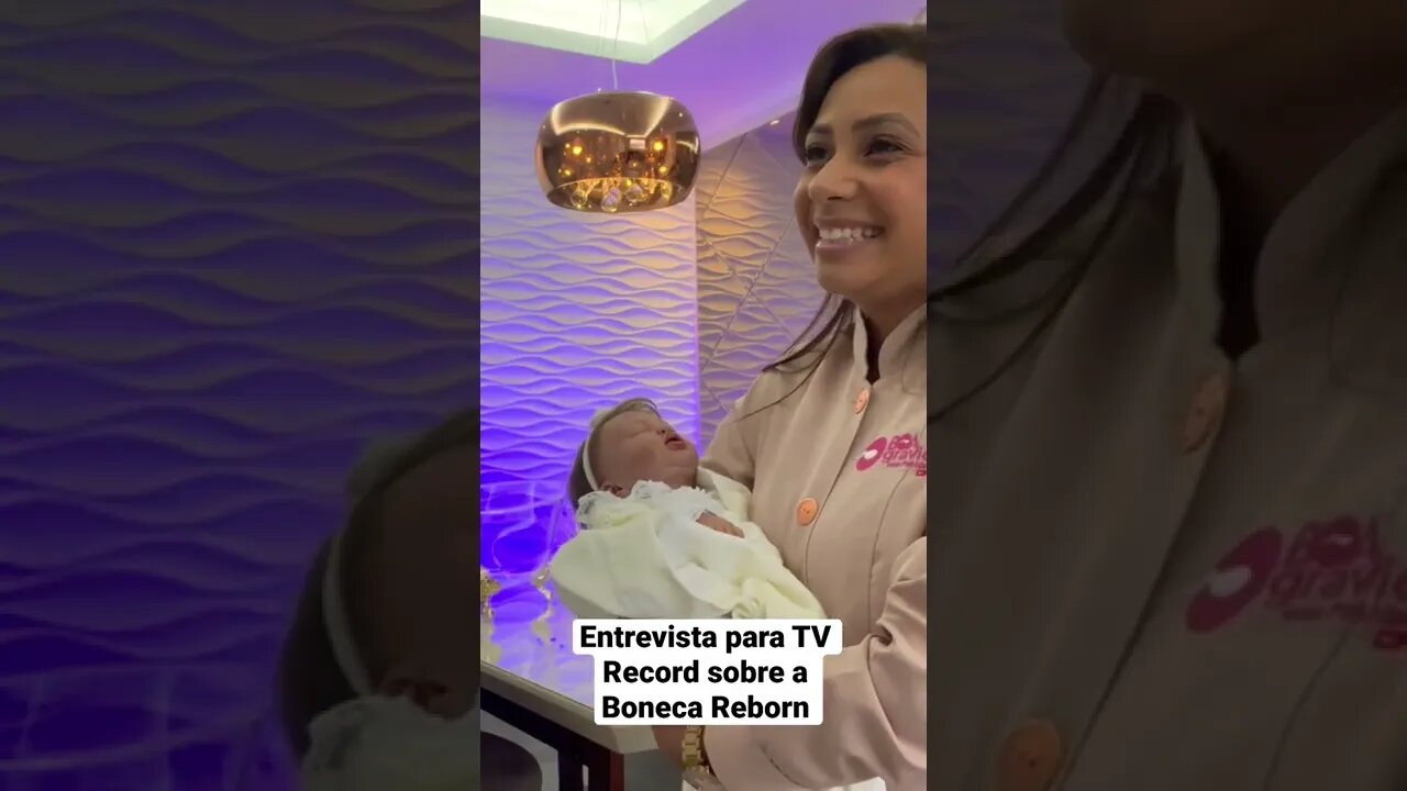 Entrevista para RicTV Record sobre a Boneca Reborn