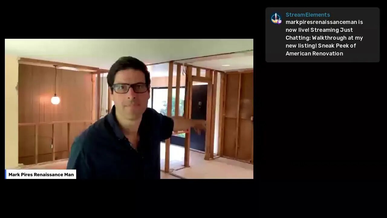 Walkthrough at my new listing! Sneak Peek of American Renovation