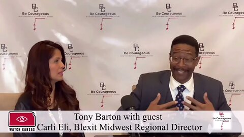 Be Courageous with Tony Barton - guest Carli Eli discussing Blexit