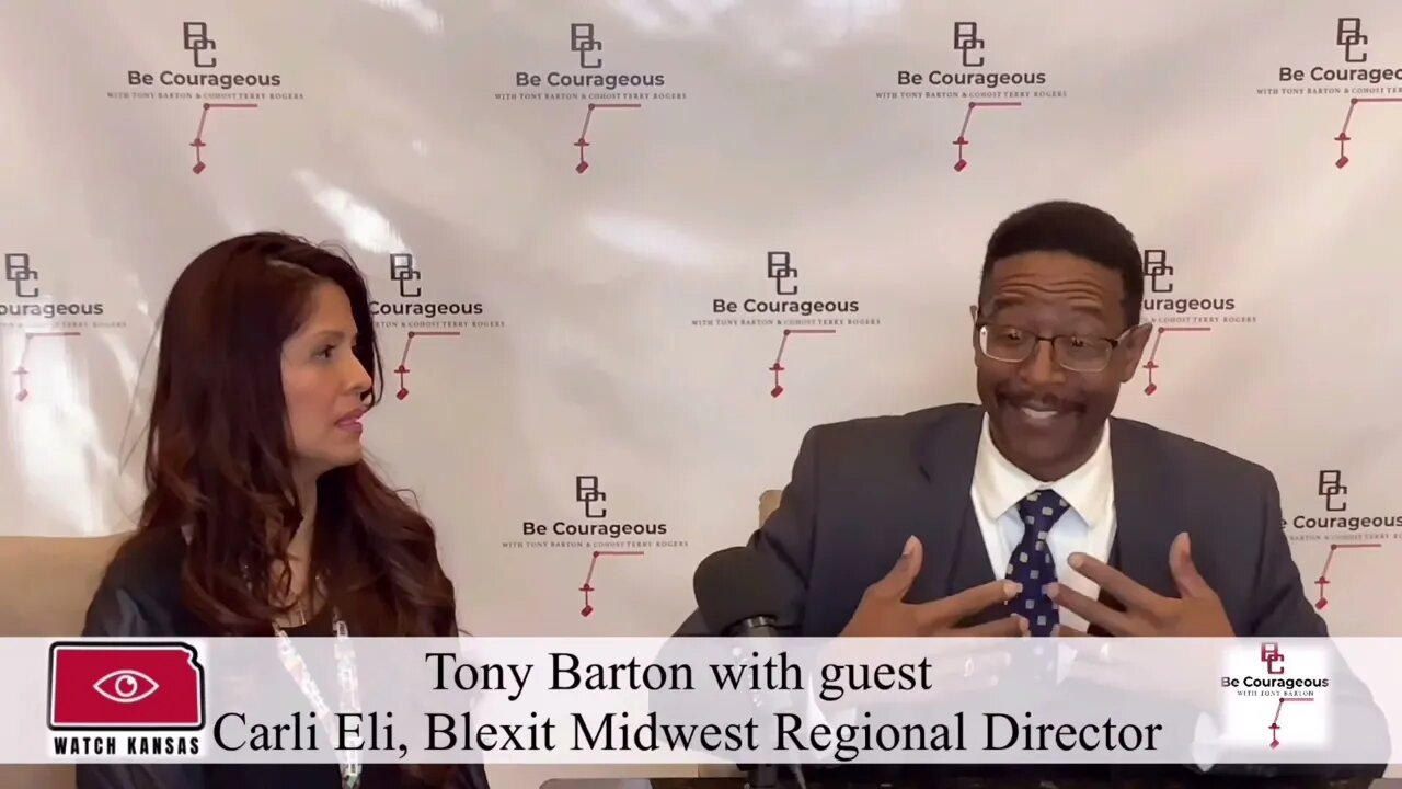 Be Courageous with Tony Barton - guest Carli Eli discussing Blexit