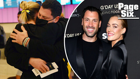 Maksim Chmerkovskiy returns to US from Ukraine, reunites with Peta Murgatroyd