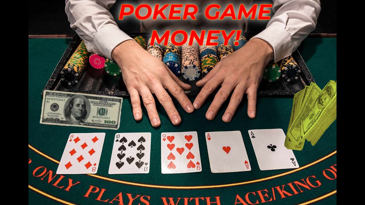 the poker game money