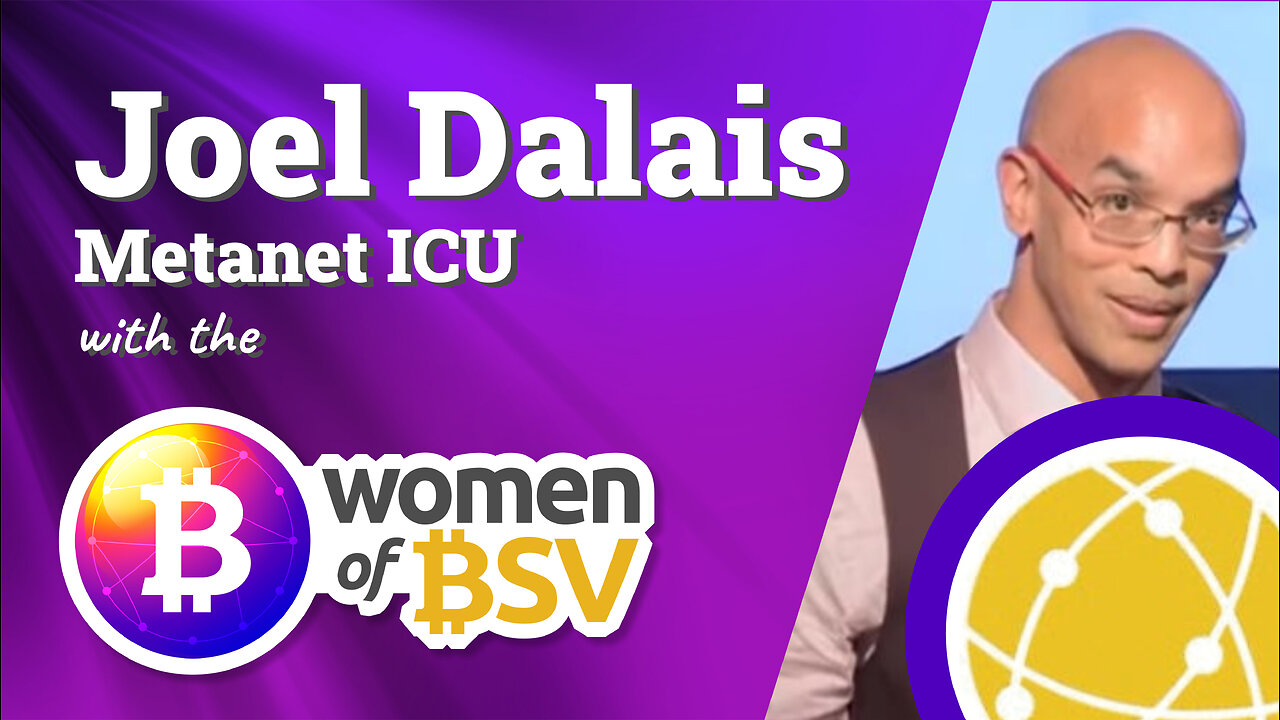 Joel Dalais - Founder Metanet ICU - Conversation #6 with the Women of BSV