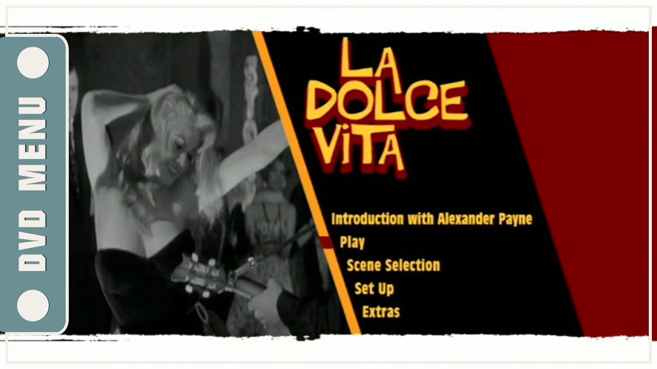 La Dolce Vita - DVD Menu