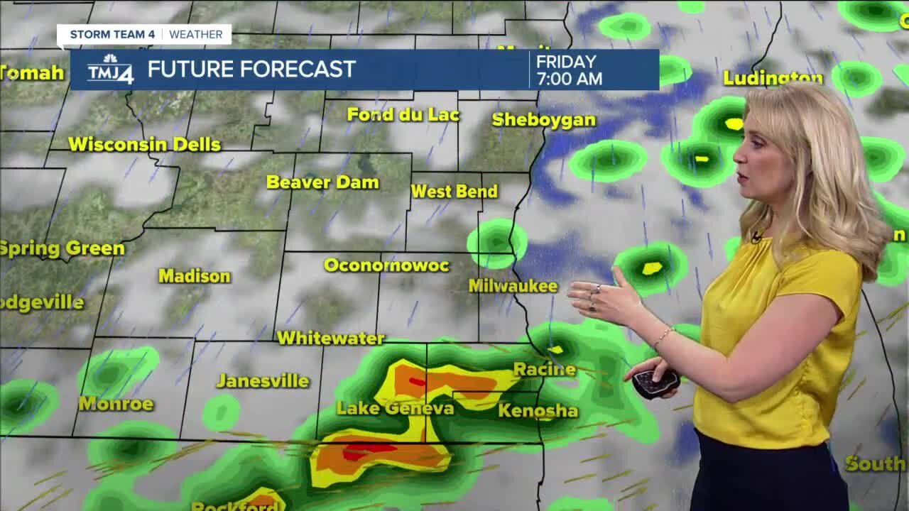 Southeast Wisconsin weather: Warm with temps in the 80s Thursday night