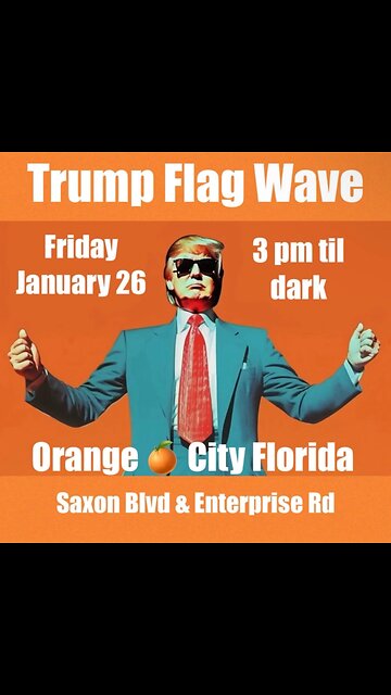 Trump Flag Wave