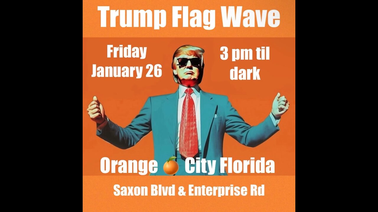 Trump Flag Wave